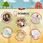 ROMBOL Ferkelspiel - Das Würfelspiel mit den süssen Ferkeln für die ganze Familie, für 2 bis 6 Spieler