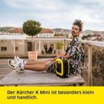 Kärcher K Mini Hochdruckreiniger – Kompakt, 110 bar, 360 l/h, 3,93 kg, inkl. Pistole & Dreckfräser
