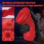 Elektrischer Masturbator für Männer: 9 Saug- & Vibrationsmodi, 3D Realistische Vagina, Heizung & LCD Display