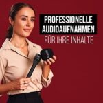RØDE Wireless GO II - Ultrakompaktes Zweikanal-Mikrofonsystem für Filmemacher und Interviews mit 200 m Reichweite