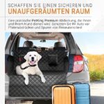 PetKing Premium Kofferraumschutz für Hunde – Schutzmatte & Hundedecke für SUV & Auto