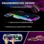 RedThunder K900 Gaming Tastatur 2024 - Halbmechanisch