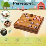ROMBOL Ferkelspiel - Das Würfelspiel mit den süssen Ferkeln für die ganze Familie, für 2 bis 6 Spieler