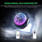 BlackShark Magnetischer Handy-Kühler – Tragbar, RGB, App-gesteuert für Gaming & Streaming – Bild 5