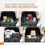 PetKing Premium Kofferraumschutz für Hunde – Schutzmatte & Hundedecke für SUV & Auto