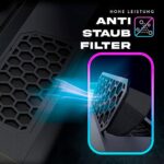 KLIM Mistral Laptop Kühler – Turbo-Ventilator (4500 U/min) für 15-17 Zoll