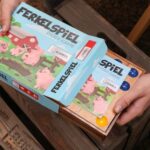 ROMBOL Ferkelspiel - Das Würfelspiel mit den süssen Ferkeln für die ganze Familie, für 2 bis 6 Spieler