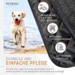 PetKing Premium Kofferraumschutz für Hunde – Schutzmatte & Hundedecke für SUV & Auto