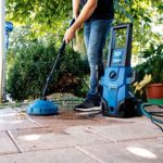 Scheppach Hochdruckreiniger HCE1650 | 135 bar | 5m Schlauch | 408 L/h | Quick Connect | Reinigungsmitteltank | 9-tlg. Zubehör