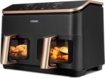 COSORI Dual Airfryer 8,5 L – Testsieger mit 2 Kammern & Sichtfenster