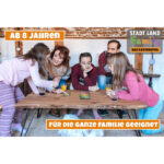 Gesellschaftsspiel - Stadt, Land, Family - Das fairste Spiel für Kinder ab 8 Jahren - Geschenk-Idee