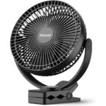 Koonie 20cm Tragbarer Clip-On-Ventilator