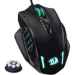 Redragon M908 Impact RGB LED MMO Maus mit Seitentasten