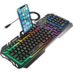 TedGem Gaming-Tastatur – USB, 19-Tasten Anti-Ghosting, LED-Beleuchtung