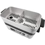 WMF KÜCHENminis Dampfgarer, 2 individuell regulierbare Garräume mit je 2,15 l, Warmhaltefunktion und Aromaverstärker