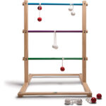 BS Toys Leitergolf Wurfspiel - Wurfspiel für Kinder - Laddergolf - für Kinder ab 6 Jahren - Mehrfarbig