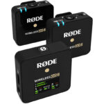 RØDE Wireless GO II Ultrakompaktes Kabelloses Zweikanal-Mikrofonsystem mit eingebauten Mikrofonen