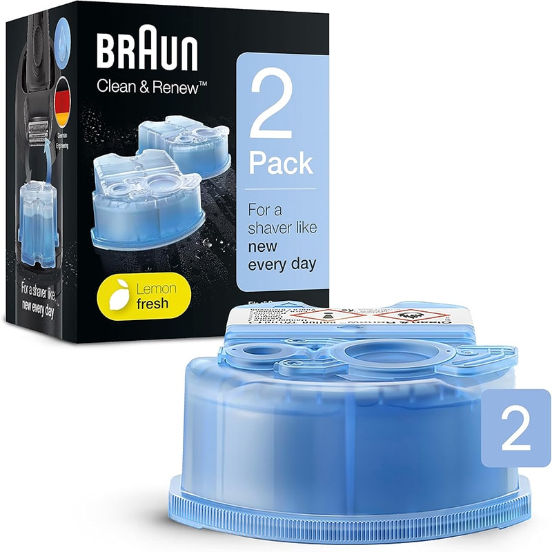 2 stuck Braun Reinigungskartusche (2er-Pack) CCR2