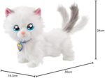 Animagic Mimi die Katze, Kuscheltier Spielzeug für Kinder ab 2 Jahren, Plüschtier Katze