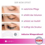 Testsieger 2024: Hormonfreies Wimpernserum 10ml mit Hyaluron, Kollagen & Aloe Vera