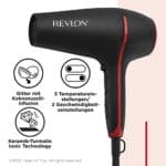 Revlon 2000W-2200W Haartrockner mit Zubehör und Ionen-Technologie