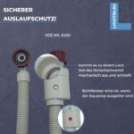 Lichtblau Aquastop Schlauch