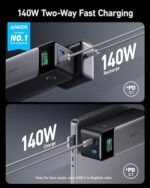 Anker 737 Powerbank (PowerCore 24K) – 24.000mAh, 140W, 3 Anschlüsse, Digitaldisplay