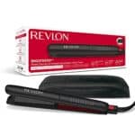 Revlon SmoothStay 25 mm Glätteisen mit Kokosnussöl-Infusion + Reisebeutel