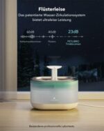 PETLIBRO 2,1L Edelstahl-Katzenbrunnen – Ultraleise, BPA-frei, Zwei Durchflussmodi, Sichtbarer Wasserstand, inkl. 4 Filter
