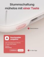 X-Sense Smart Rauchmelder XS01-M, WLAN-Rauchmelder