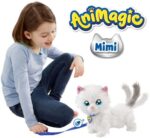 Animagic Mimi die Katze, Kuscheltier Spielzeug für Kinder ab 2 Jahren, Plüschtier Katze