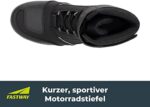 FAST WAY Touring 201 Herren Motorradstiefel, CE, Knöchelschutz, Schalthebelverstärkung, Klettverschluss