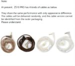 LINSOUL KZ ZS10 Pro, 4BA+1DD Hybrid In-Ear-Kopfhörer, HiFi Kabelgebunden, Gaming & Studio