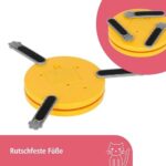 Kerbl Catch the TailFeather 2-in-1 Katzenspielzeug: Rotierender Stab & Federwedel, 3 Modi, Automatische Abschaltung