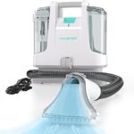 HAUSHOF Waschsauger 400W – Teppich- & Polsterreiniger, 28,5x15x26,5 cm, Weiß/Grau