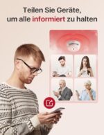 X-Sense Smart Rauchmelder XS01-M, WLAN-Rauchmelder