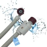 Lichtblau Aquastop Schlauch