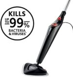Vileda Steam Plus Dampfreiniger – Mit PowerPad & 2 Ersatzpads, 99,9% Bakterienentfernung, Für Alle Böden, Eco-Verpackung
