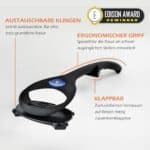 baKblade 2.0 Plus – Ergonomischer Rückenrasierer für Herren