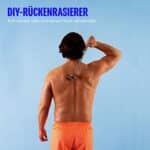 BRO SHAVER Rückenrasierer Herren – Edelstahlstab