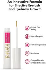 Wimpernwachstumsserum - Wimpern und Augenbrauenwachstumsserum für längere dickere vollere Wimpern