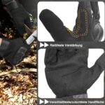 COZOME Motorradhandschuhe Herren