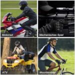 COZOME Motorradhandschuhe Herren