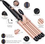 Lockenstab-Set mit 3 Fässern – Keramik-Lockenwickler