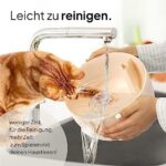Pretty Paw© KatzenOase Pro - Leiser 2.5L Trinkbrunnen mit LED & Aktivkohlefilter - BPA-frei & leicht zu reinigen – Bild 6