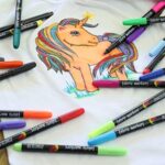 20 Waschmaschinenfeste Textilstifte – Ungiftig und Permanent für T-Shirts, Stofftaschen & mehr