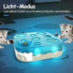 Migipaws 7-in-1 Interaktives Katzenspielzeug mit Ball, Federangel & Katzenminze