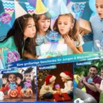 Zookao Fliegender LED-Ball – Mini Drohne für Kinder, Boomerang-Spielzeug für drinnen & draussen