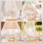 Twinkle Star Moskitonetz – Grosses Mückennetz für Doppel- und Einzelbetten, ideal für Zuhause & Reisen, Indoor & Outdoor