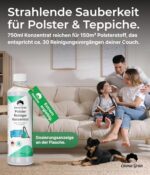 Emma Grün® Polsterreiniger – Nachhaltig & Wirksam für Sofas, Autositze & Teppiche
